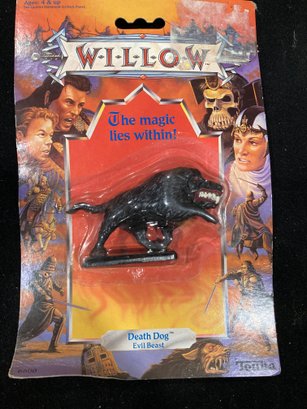 1988 Tonka Willow - Death Dog Evil Beast Action Figure New In Package