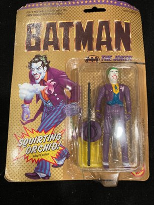 1989 Toy Biz Batman - The Joker Action Figure New In Package
