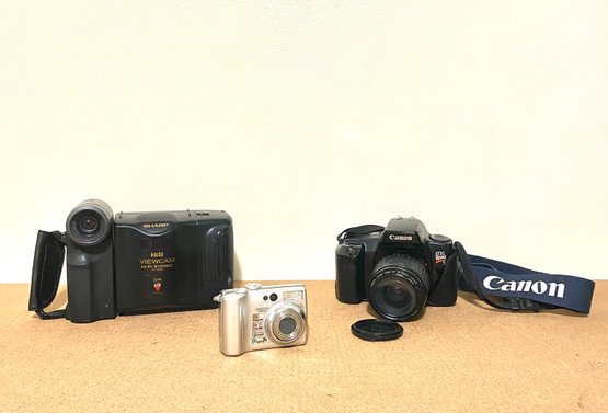 Trio Of Vintage Cameras