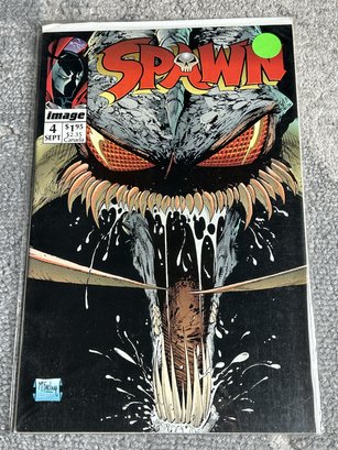 High Grade KEY ISSUE- SPAWN #4 Comic Book- 1st Appearance Of The Violator