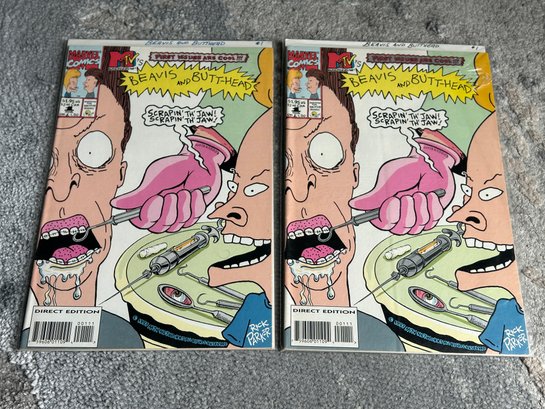 2 High Grade Copies Of BEAVIS AND BUTTHEAD #1- Key Issues