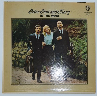 Peter Paul & Mary 'In The Wind' Vinyl Record
