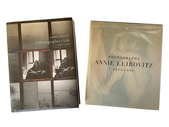 Pair Of Annie Leibovitz Coffee Table Books: 1 Signed, First Edition