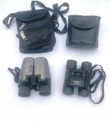 Bushnell 8 X 25 Water And Fog Proof & Bliss 12 X 25 Binoculars
