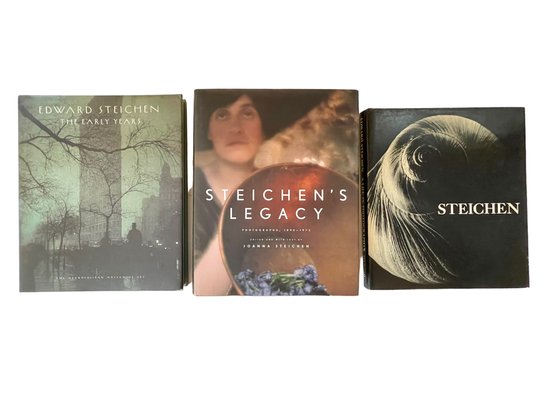 Collection Of 3 Edward Steichen Photography Books