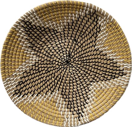 Hand Woven Wall Hanging Round Basket