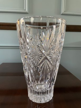 Waterford Crystal Glass Vase. 10.5' Tall