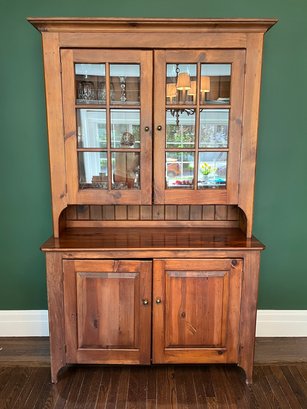 Wooden Dining Room Breakfront Or China Cabinet