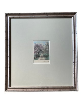 Nutting (Wallace), Signed Hand-Colored Photograph