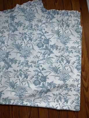 2 Pair Of Curtains  - French Country Floral Pattern
