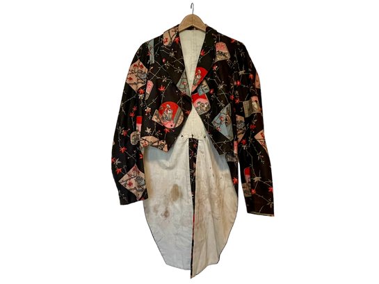 Antique Japanese Short-waisted Tailcoat Robe