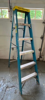 6 Foot Folding Ladder By Werner - 250 Lb Weight Limit