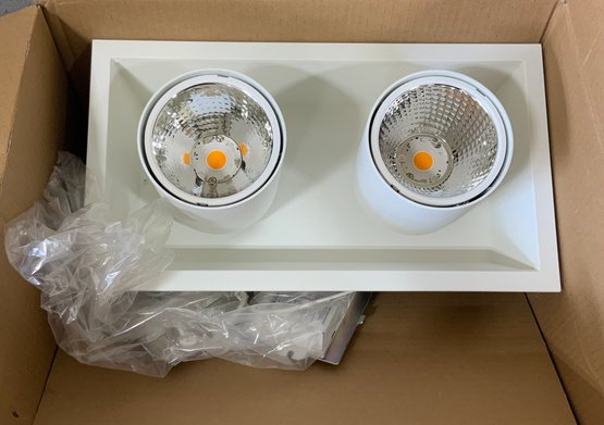 New Open Box LED Recessed Lights ~ With 3 OPTOTRONIC 25 W LED Driver ~ MEASURE LIGHTS