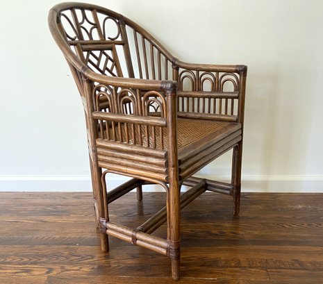 1950s Brighton Pavilion Rattan, Cane And Bamboo Chair