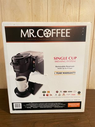 Mr Coffee Single Cup Coffee Maker