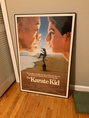 Original 'Karate Kid' Movie Poster