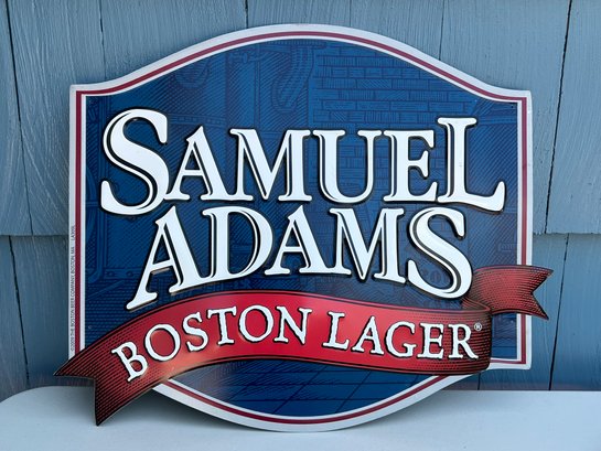 Samuel Adams Sign 2009 Boston Beer Company