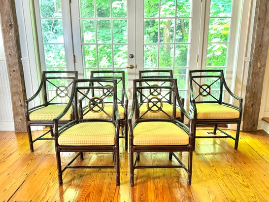 McQuire Set Six Dining Chairs