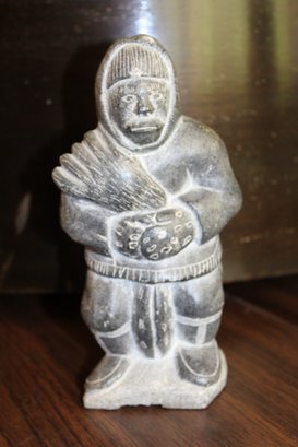 Eskimo Stone Sculpture 8.5 In