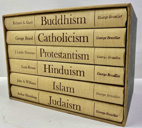 BOOK SET: Great Religions Of Modern Man (6)