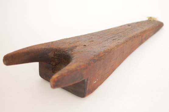 Gorgeous Antique Wooden Boot Pull. Good Design Can Be Timeless