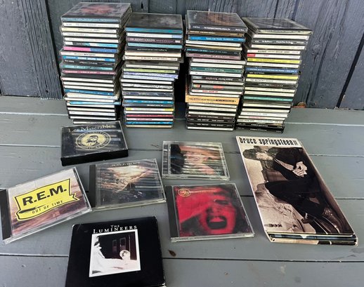 Lot #2 Of 100 CDs For Lovers Of 80s And 90s Rock On Into 2000s , Musicals, Some Kids