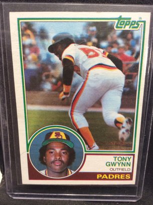 1983 Topps Tony Gwynn Rookie Card - M