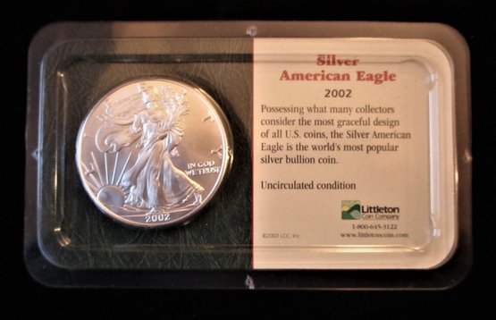 2002 U.S. Silver Eagle Uncirculated