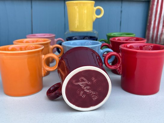 Vintage Fiestaware Mugs