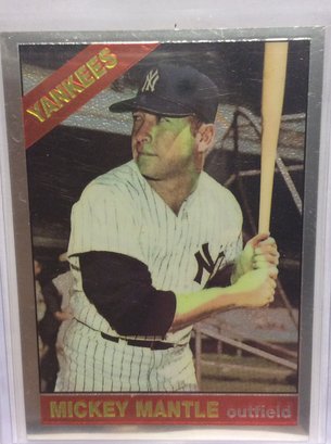 1996 Topps Mickey Mantle Commemorative 1996 Card - M