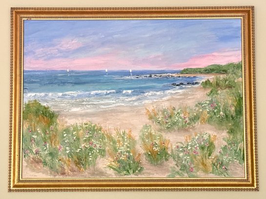 Summers Sunset / Oil Painting By Allison Kibbe