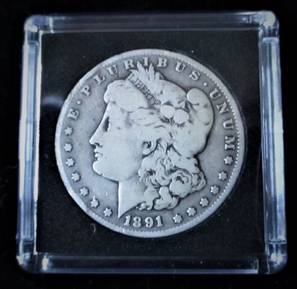U.S. 1891 CC Morgan Silver Dollar, Key Date