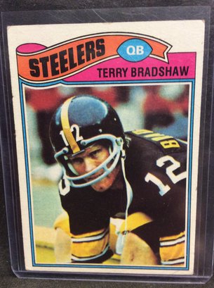 1977 Topps Terry Bradshaw - M