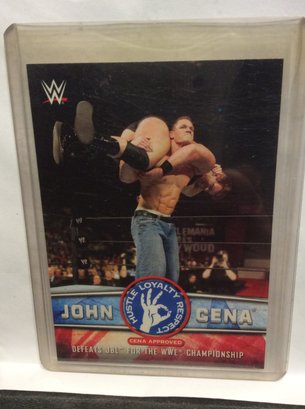 2017 Topps WWE John Cena Insert Card - M