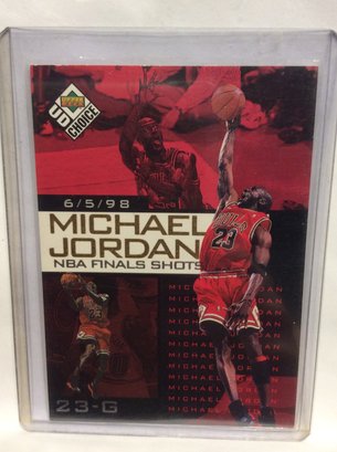 1998 Upper Deck Choice Michael Jordan - M