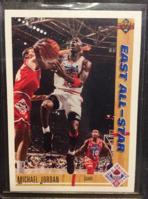 1991-92 Upper Deck Michael Jordan All Star - M