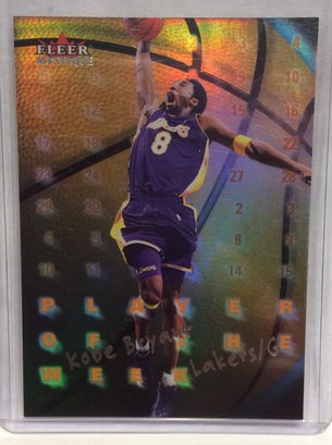 2000-01 Fleer Mystique  Kobe Bryant Insert Card - M