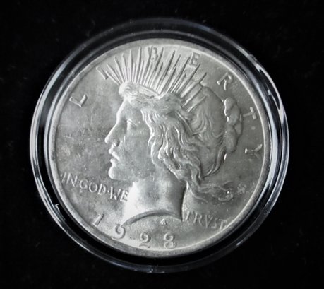 U.S. 1923 Peace Silver Dollar, Uncirculated