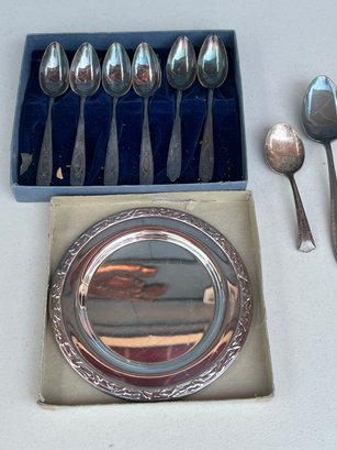 Spoons And Small Platter