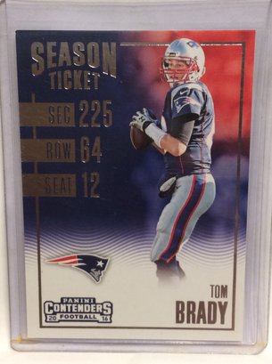 2016 Panini Contenders Season Ticket Tom Brady - M