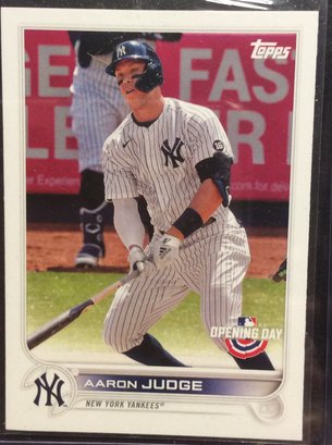 2022 Topps Opening Day Aaron Judge - M