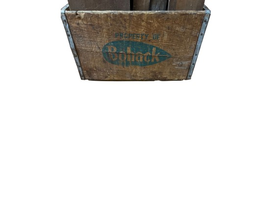 1960's Bohack Wooden Milk Crate