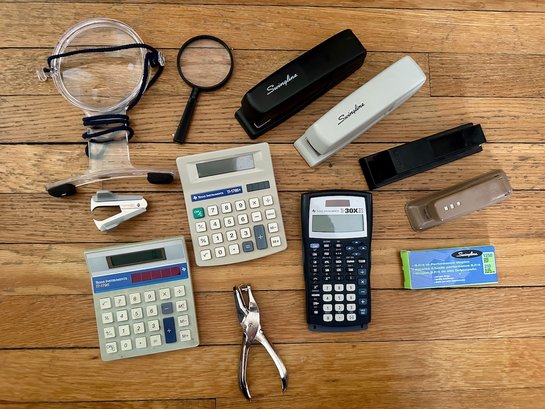 Office Supplies And Graphing Calculator
