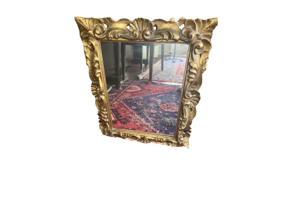 Gilded Gold Baroque Filigree Mirror