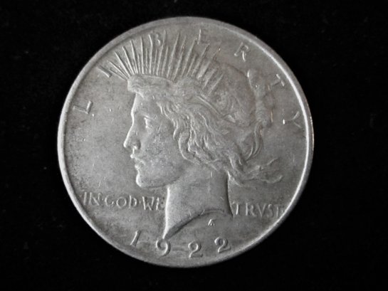 U.S. 1922 Peace Silver Dollar