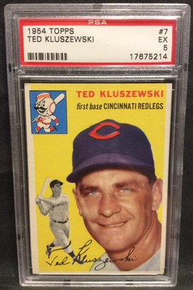 1954 Topps Ted Kluszewski PSA Graded 5 - K