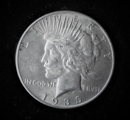 U.S. 1935 Peace Silver Dollar