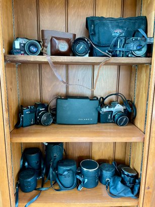 Collection Of Cameras & Lens