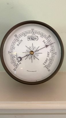 A Vintage Storm Barometer Made In England