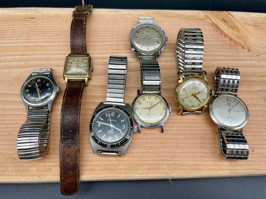 Collection Of Vintage Men's Watches.